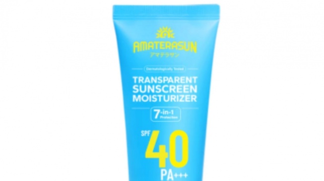  Amaterasun Transparent Sunscreen SPF 40 PA++. [Shopee]