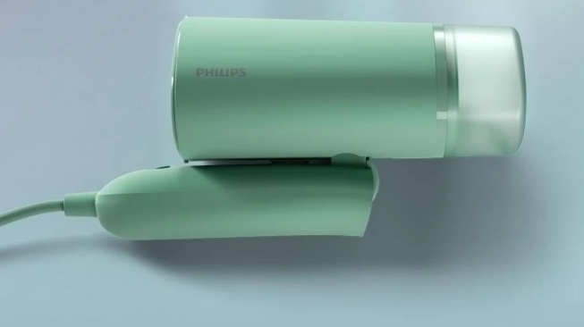 Setrika Mini Praktis untuk Traveling. (Shopee/Philips e-Store)