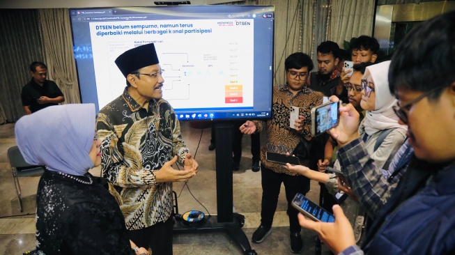 Mensos Saifullah Yusuf mengatakan bahwa Kemensos meminta pendampingan BPS dalam proses groundcheck (pemeriksaan lapangan) terhadap 11 juta Penerima Bantuan Iuran (PBI) Jaminan Kesehatan Nasional (JKN) yang dinonaktifkan (Dok: Kemensos)
