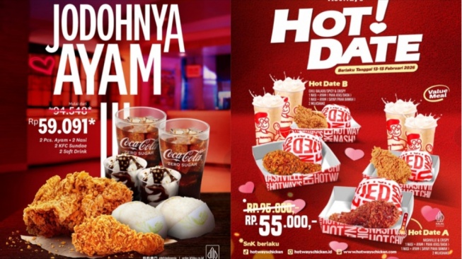 5 Promo Kuliner Valentine 2026 yang Bikin Makan Berdua Makin Hemat!