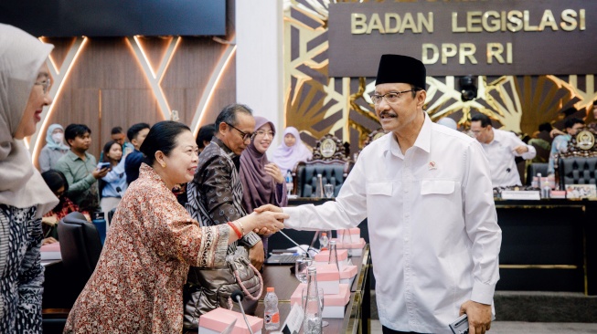 Menteri Sosial Saifullah Yusuf menghadiri Sarasehan Kesehatan Nasional di DPR RI, Jakarta, Rabu (12/2/2026) (Dok: Biro Humas Kemensos/Andi Muhlis)