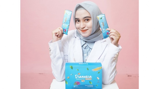Salah satu minuman sereal yang diformulasikan sebagai pendamping sahur adalah Dianesia Multigrain. [Dok Pribadi]