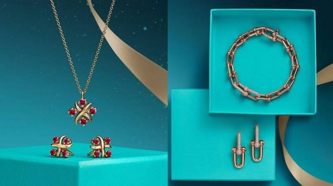 3 Gerai Disegel, Intip Kilau Koleksi Perhiasan Mewah Tiffany & Co
