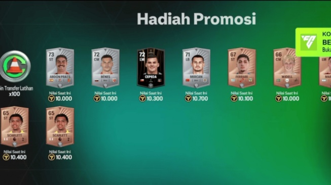 Kode Redeem Baru FC Mobile 13 Februari 2026 (Youtube)