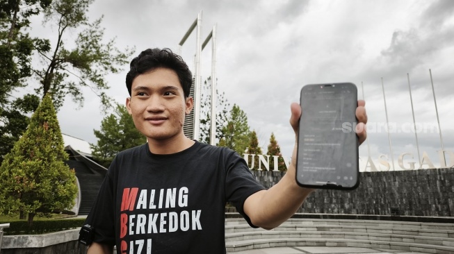 Surati UNICEF, Ketua BEM UGM Diteror Nomor Asing hingga Ancaman Penculikan