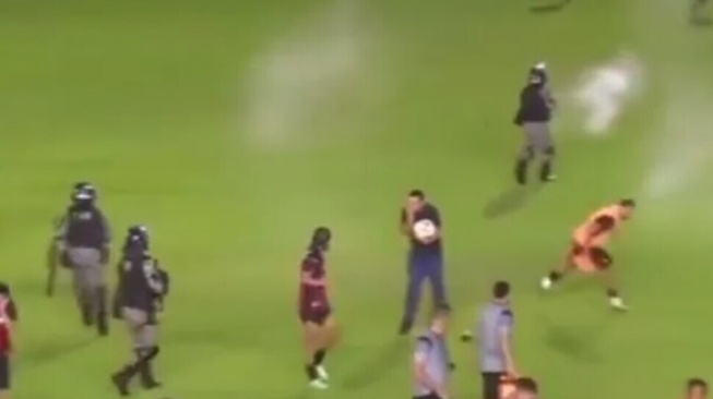 Rusuh suporter di Liga Brasil [Istimewa]