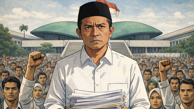 Aksi Guru Madrasah di DPR: Soal PPPK, Tunjangan, dan Ketimpangan Sistem