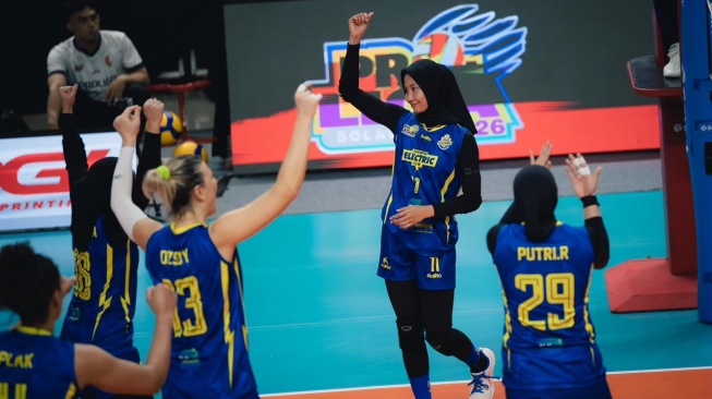 Jakarta Electric PLN Mobile Tumbangkan Medan Falcons di Putaran Kedua Proliga 2026