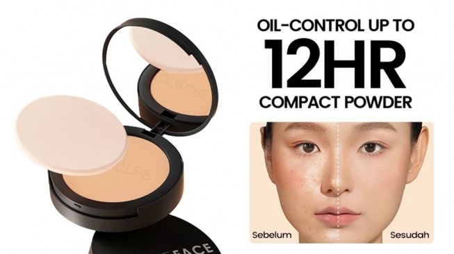 Bedak untuk kulit berminyak. (Shopee/Focallure Official Shop)