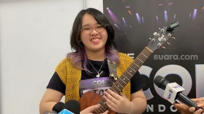 Daniella (16), salah satu peserta The Icon Indonesia asal Kelapa Gading. [Suara.com/Tiara Rosana]