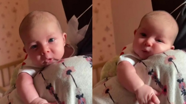 Bibit Unggul! Pesona Baby Kaia Anak Steffi Zamora, Mata Cantiknya Curi Perhatian