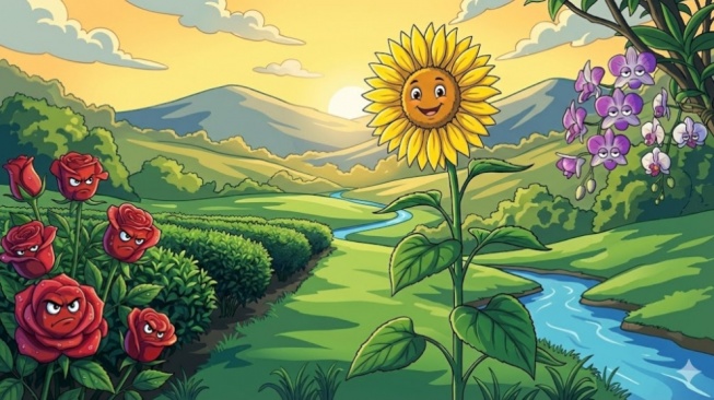 Bunga Matahari yang Gigih