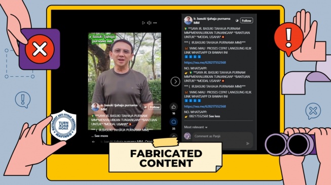 Cek fakta Ahok bagi-bagi hadiah