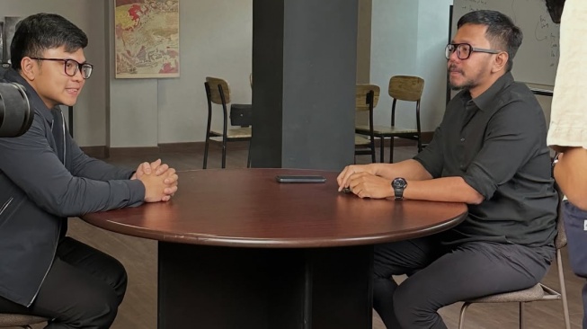 Bigmo dan Ferry Irwandi. (Instagram @bigmoskyy)