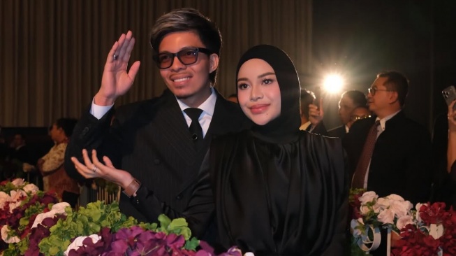 Atta Halilintar dan Aurel Hermansyah. [Instagram]