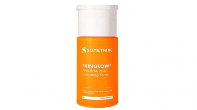 Somethinc Makeup Skinglow  AHA BHA PHA Exfoliating Toner (Shopee)