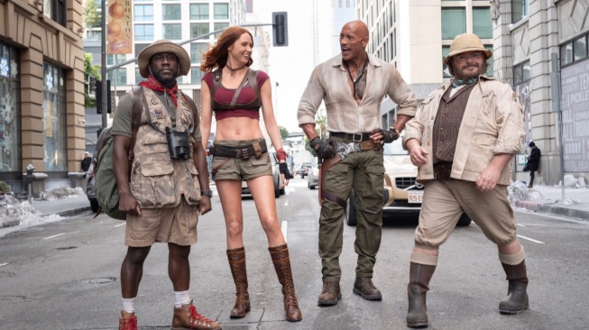 Jumanji: The Next Level akan tayang Senin (16/2/2026) malam ini pukul 21.00 WIB di Trans TV. [YouTube]