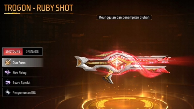 34 Kode Redeem FF 16 Februari 2026 untuk Klaim Skin Trogon Ruby dan Item Langka