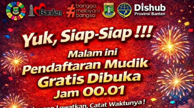 Link Pendaftaran Mudik Gratis Banten 2026 dan Syarat Lengkapnya: Kuota Terbatas, Dibuka Besok