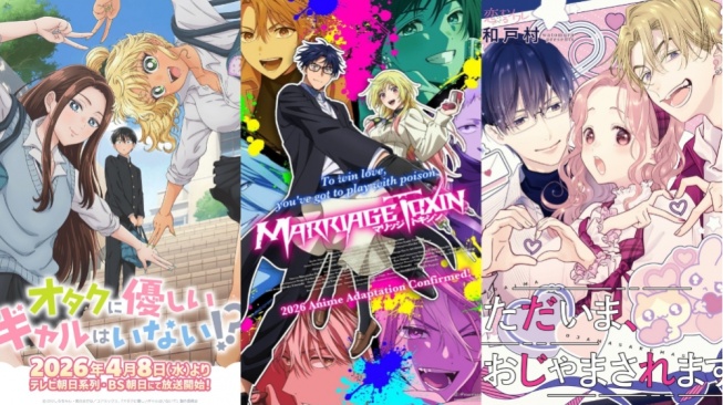 3 Anime Paling Dinanti Musim Semi 2026: Dari Dunia Pembunuh Hingga Keseharian Otaku