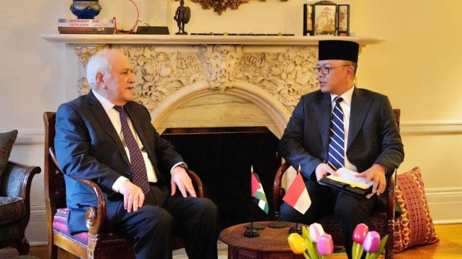 Bertemu Wakil Palestina di PBB, Menlu Sugiono Tegaskan Dukungan Indonesia