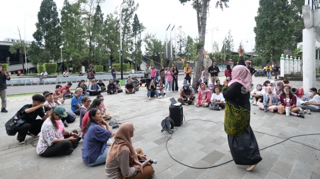 Aksi 'Karaoke WNI Mumet' di Jogja: Suara Rakyat yang Sudah 'Lelah' ke Pemerintah