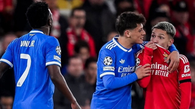 Kylian Mbappe Tuduh Pemain Benfica Panggil Vinicius Monyet Sebanyak Lima Kali