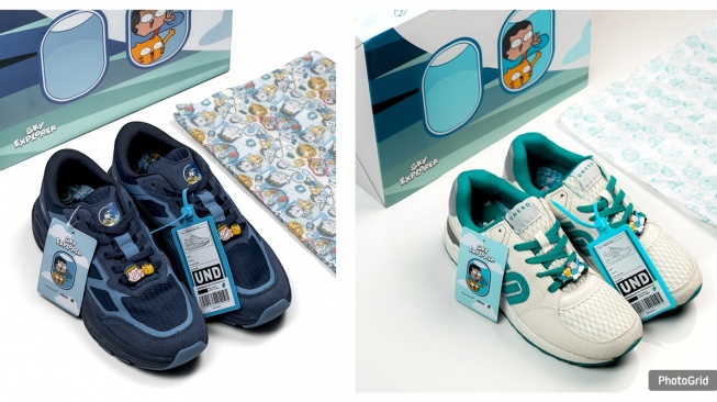 Kolaborasi Tiga Brand Besar Lokal Luncurkan Sneakers Edisi Spesial