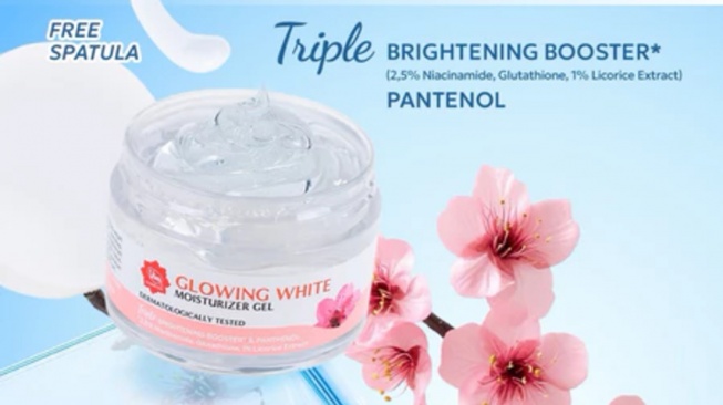 Viva Moisturizer Gel Glowing White