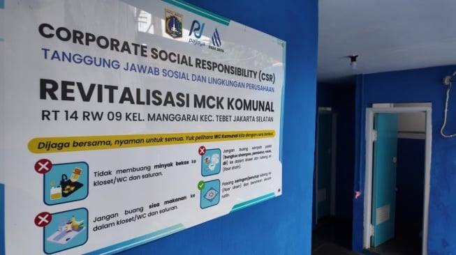 MCK Kumuh Manggarai Dibenahi, Kini Jadi Fasilitas Sehat dan Canggih