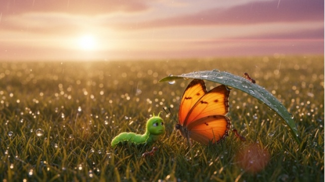 Kupu-Kupu yang Lupa Daratan