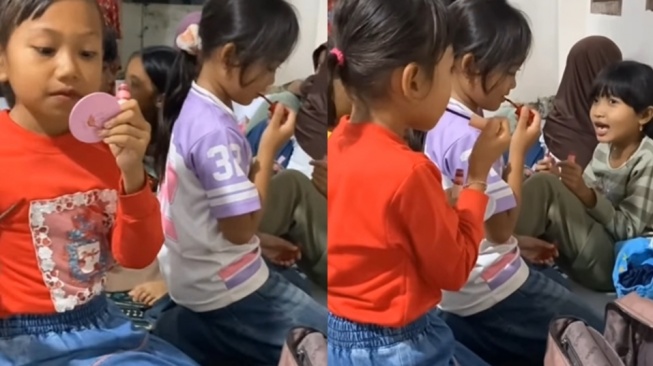 Bukan Pulpen atau Jajanan, Viral Gen Alpha Malah Bawa Liptint saat Tarawih
