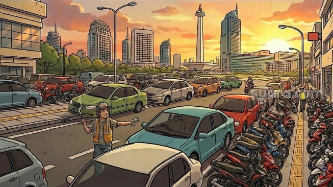 Lingkaran Setan Parkir Liar Jakarta: Antara Keterbatasan Lahan dan 'Lahan' Mata Pencaharian