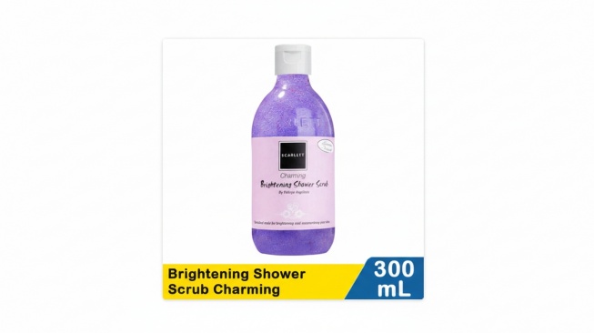 Scarlett Brightening Shower Scrub Charming