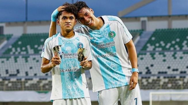 Pemain PSBS Biak, Damianus Adiman Putra. (Dok. ILeague)
