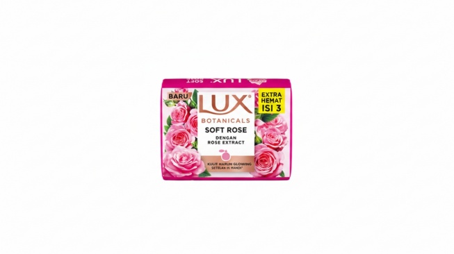 Lux Botanicals Sabun Mandi Batang Soft Rose