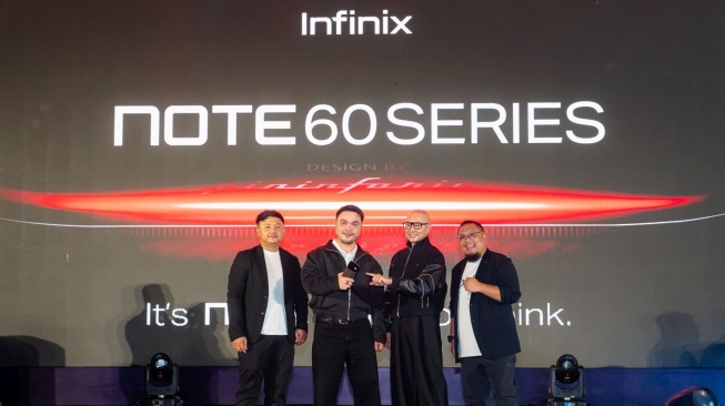 Infinix NOTE 60 Series Resmi Meluncur di Indonesia dengan Snapdragon 7s Gen 4 dan Baterai 6500mAh