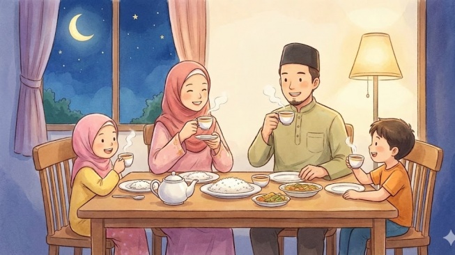 Apakah Minum Teh saat Sahur Bikin Cepat Haus?