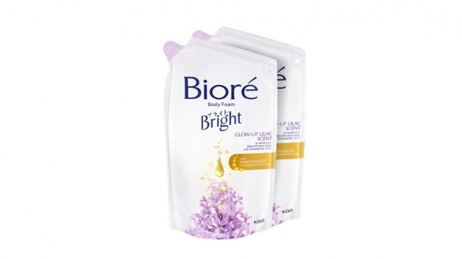 Biore Body Foam Bright Lilac 