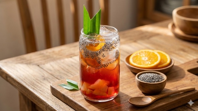 Ice Java Tea ala Bioskop (Gemini AI)