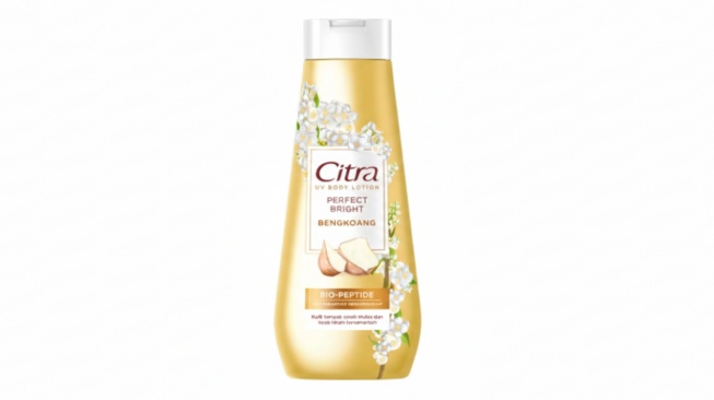 Citra Perfect Bright Lotion Pelembap Tubuh Bengkoang 210 ml