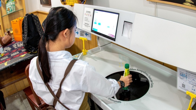 Tempat Sampah AI Srikandi Nusabin. (Dok. Istimewa)