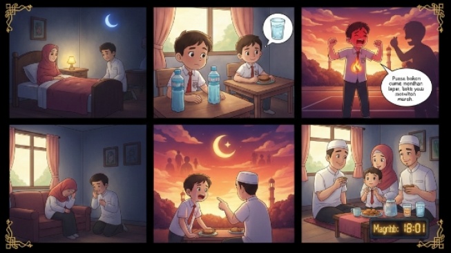 Arka dan Godaan Puasa Pertamanya