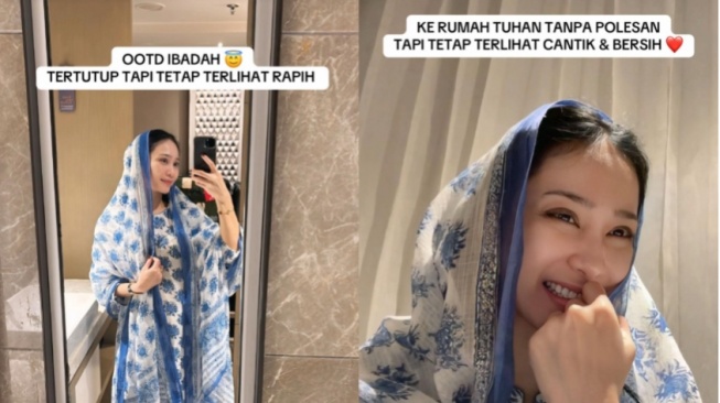 Kembali Dituding Pindah Agama, Bunga Zainal Beri Respons Menohok