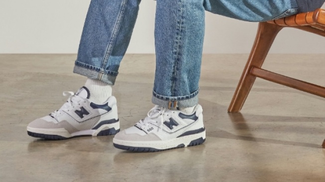 Ilustrasi Apakah New Balance 550 bisa buat lari? (laced.com)