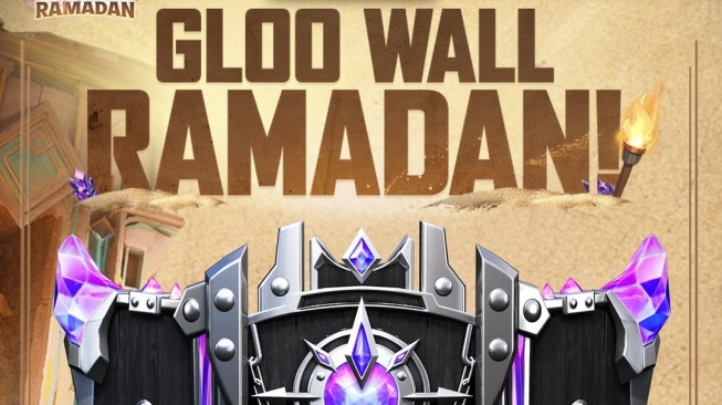 Gloo Wall Ramadan gratis di Free Fire (Instagram/freefirebgid)