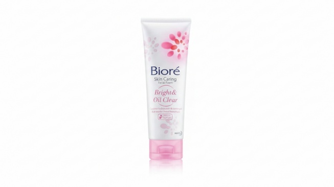 Biore Facial Foam Bright & Oil Clear