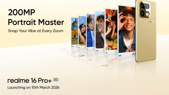 realme 16 Pro+ 5G. [realme Indonesia]