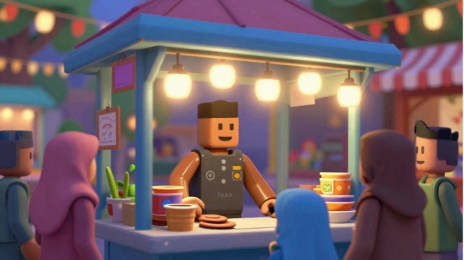 Roblox Jadi Teman Virtual yang Unik, Ngabuburit Jadi Makin Asyik!