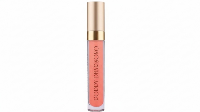 Poppy Dharsono Cosmetics Liquefied Matte Lip Color 01 Peach Echo